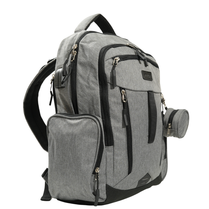 B-2626 Backpack 18"-Grey