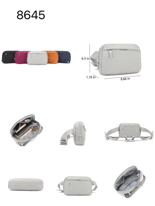 Waist-B 8645 Waist Bag-L/Grey