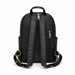 Mini Backpack Black 12 Inch Compact Bookbag Casual School Day Bag