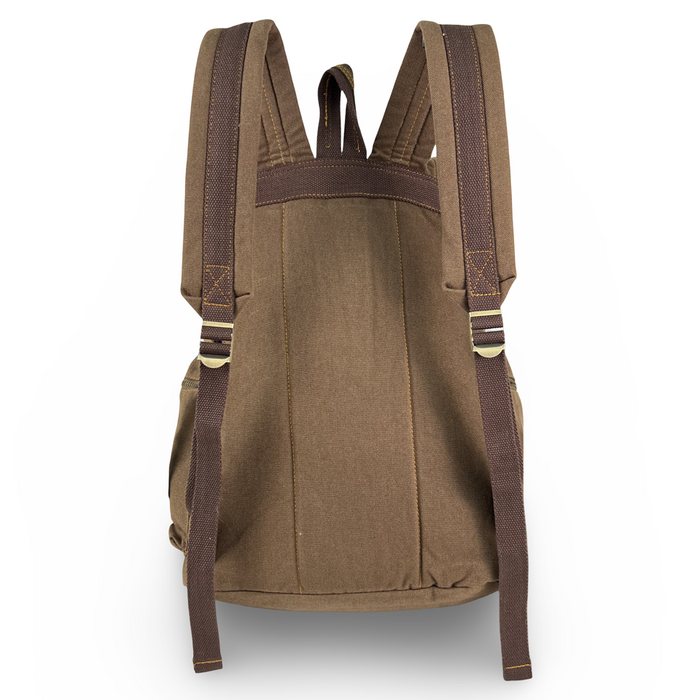 16 Inch Canvas Backpack for School and Travel