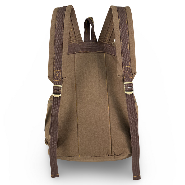 B-FP 702 Canvas Backpack 16"-Coffee