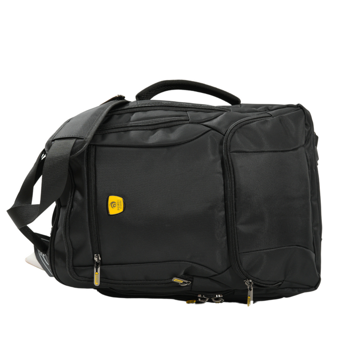 B-2792 Backpack & Messenger Bag 18"-Black