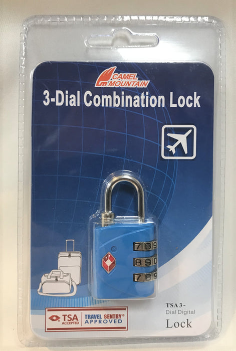 SKG 533 TSA 3-Dial Lock-Sky Blue