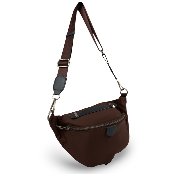 Waist-B 17061 Waist Bag-Brown