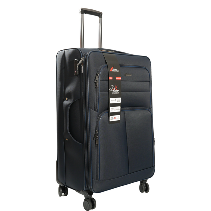 L-9122-4 pcs Luggage 20'25"28"32"TSA Lock -Blue