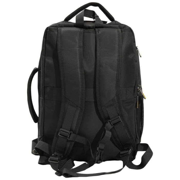 B-2792 Backpack & Messenger Bag 18"-Black