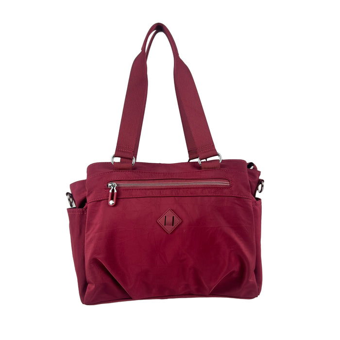 T-B 2515 Tote Bag 15"-D/Red