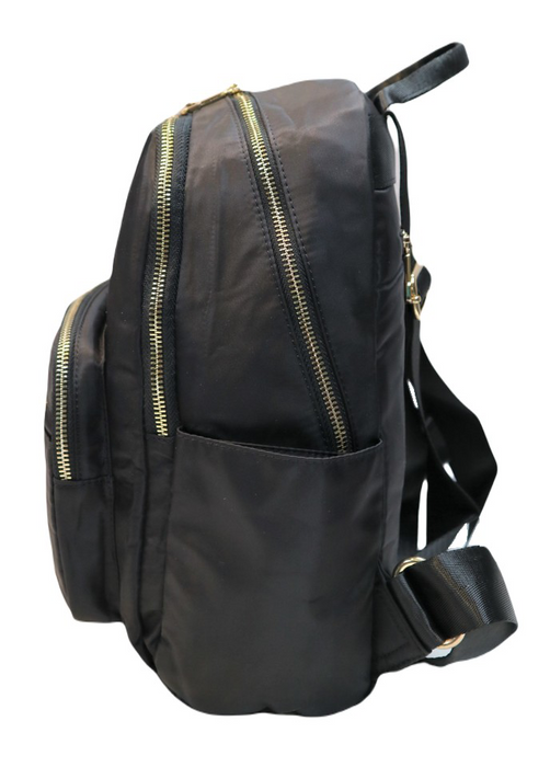 13.5 Inch Backpack Black School Travel Bookbag Lightweight Daypack TB7132