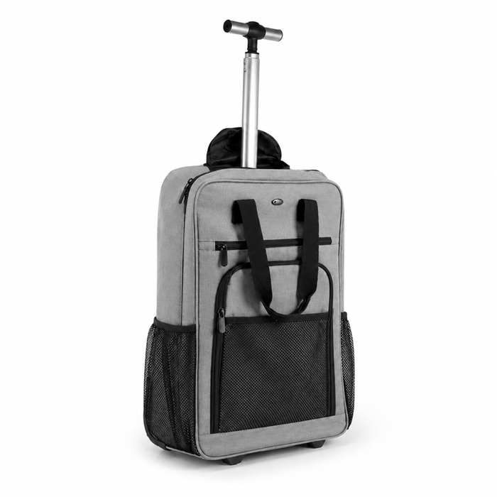 Gray Camel Mountain 20-inch wheeled duffel bag