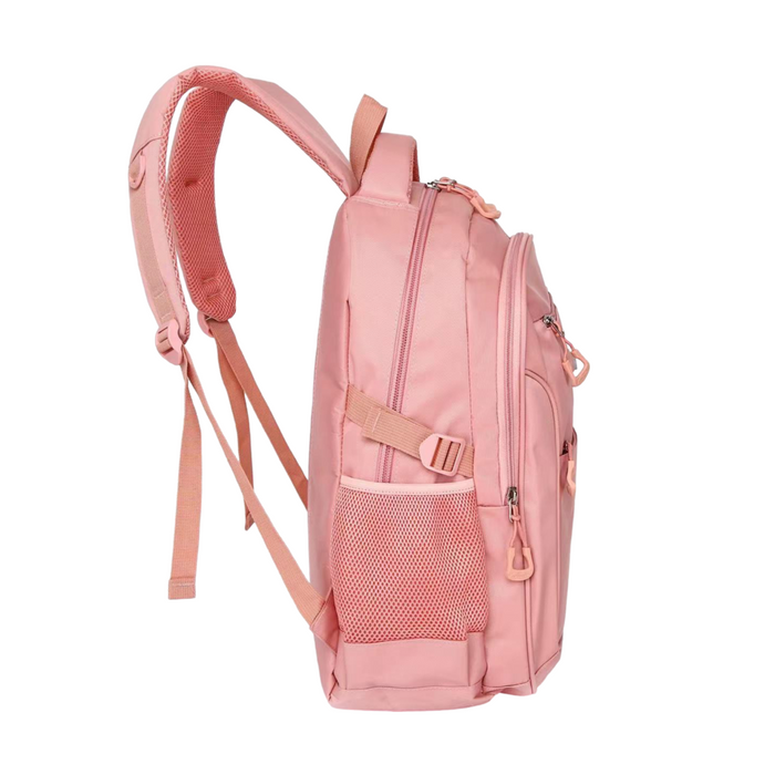 18 Inch Backpack Plum Compact School Travel Bookbag Daypack BT701