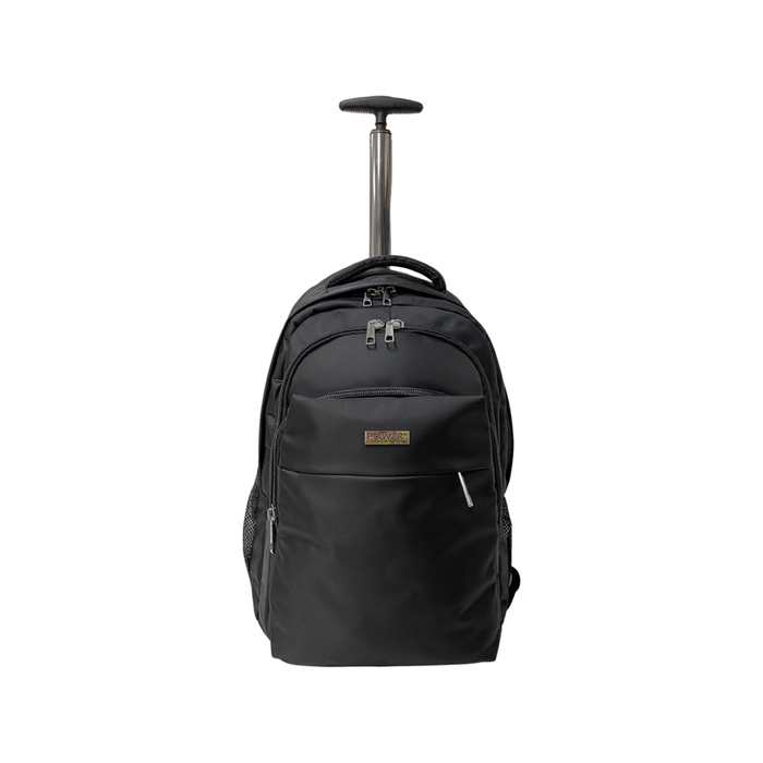 B-1909-19" Backpack With Wheel-Black