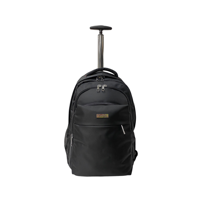Rolling Backpack Blue 19 Inch Wheeled School Bookbag Travel Bag 1909