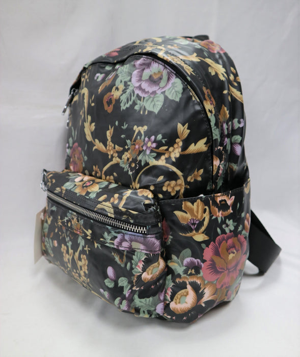 B-TB 7147 Backpack 12"-Black Flower