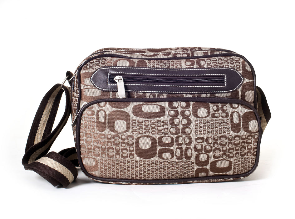 C-BV 1018 Crossbody Bag-Coffee