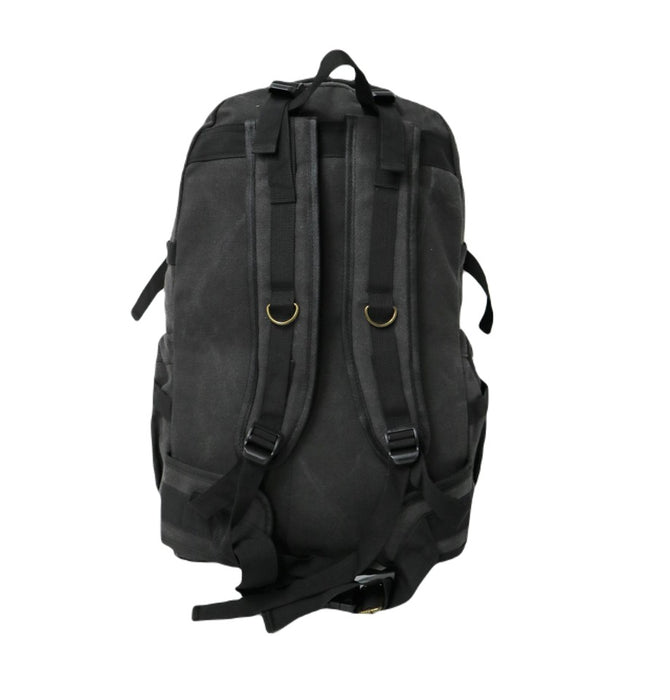 B-BQ 6691C Canvas Backpack 22"-Black