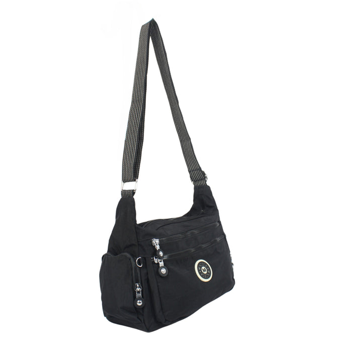 C-B 8704 Cross Body Bag-Black