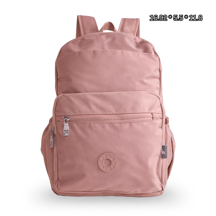 91021# Women’s Lightweight Nylon Backpack Multi Pocket Travel School Bag Casual Daypack  Large Capacity