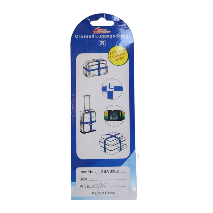 Adjustable Luggage Strap for Travel Suitcases