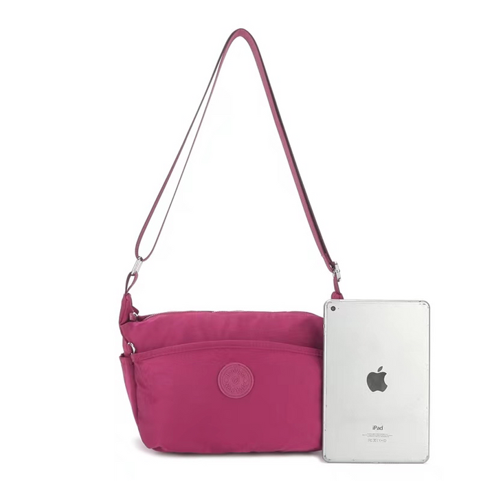Lightweight Crossbody Bag - Everyday Travel Shoulder Bag - Purple