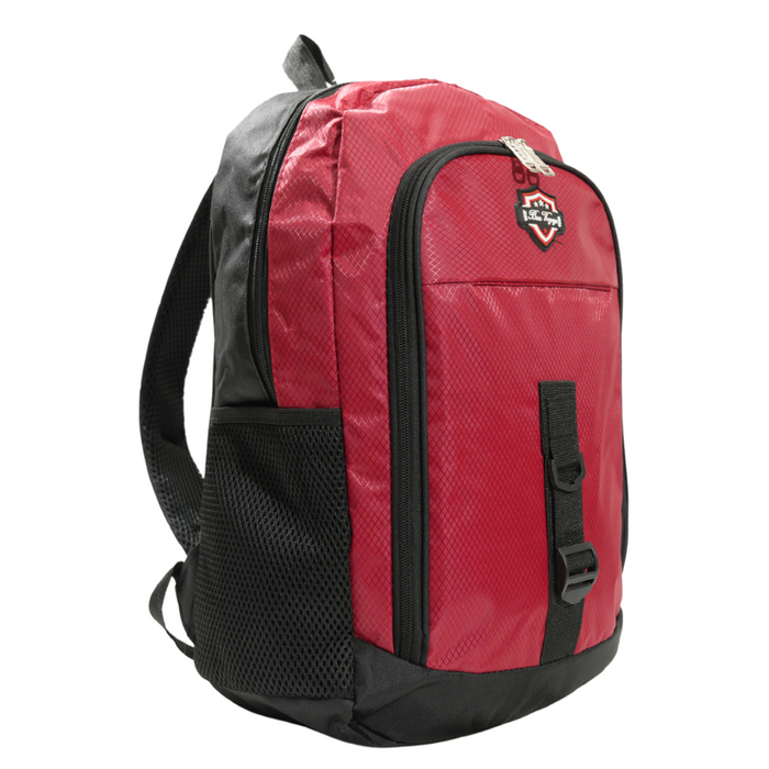 18 Inch Backpack Red School Travel Bookbag Casual Daypack AP01