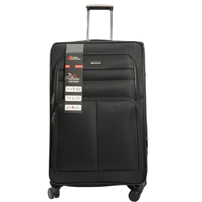 L-9122-4 pcs Luggage 20'25"28"32"TSA Lock -Black