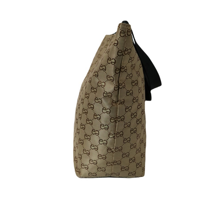 Tote Bag Khaki 15 Inch Everyday Travel Shoulder Carry All Bag 09005E