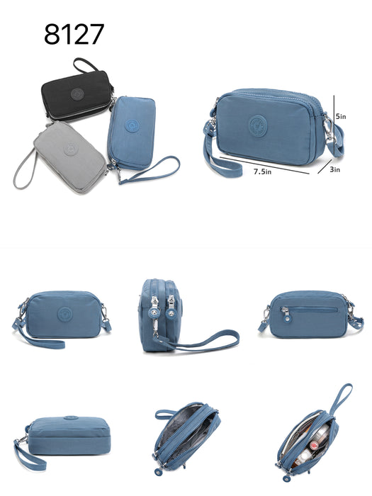 C-B 8127 Mini Cross Body Bag-Black(L7.5"H4.5W3")