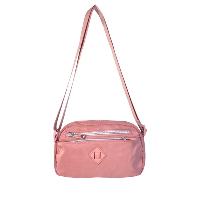 C-B 1528-1 Cross Body Bag-Pink