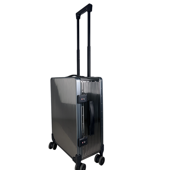 L-016-7 20" Titanium Steel Luggage-Grey