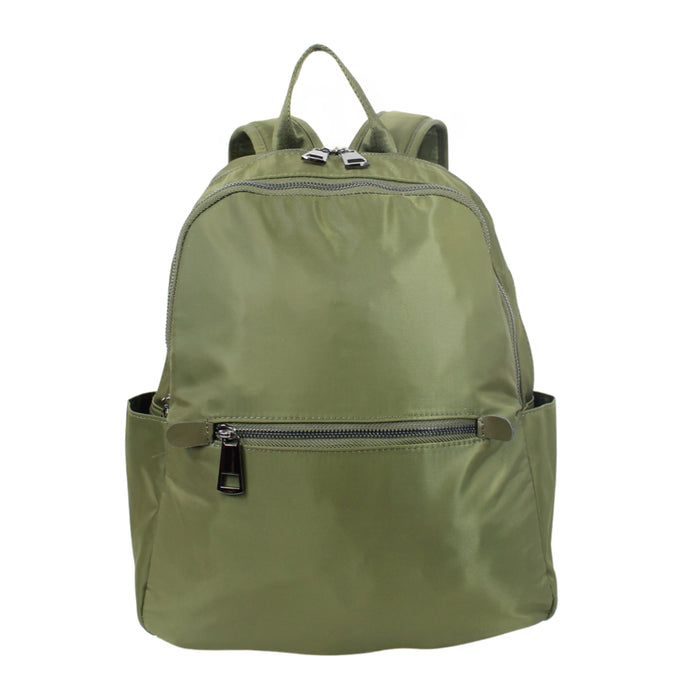 14.5 Inch Backpack Brown School Bookbag Commuter Travel Daypack B2006