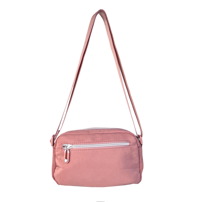 C-B 1528-1 Cross Body Bag-Pink