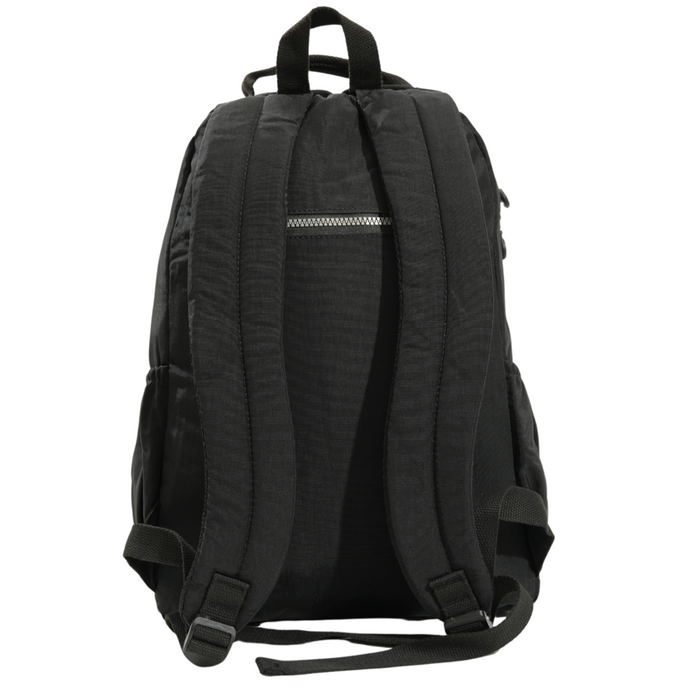 18 Inch Backpack Dark Grey USB Port School Travel Bookbag Daypack B8646