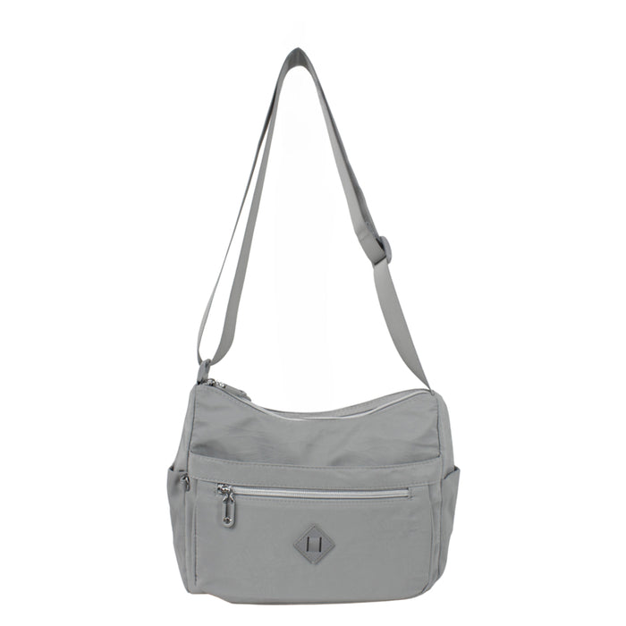 C-B 1513 Cross Body Bag-Grey