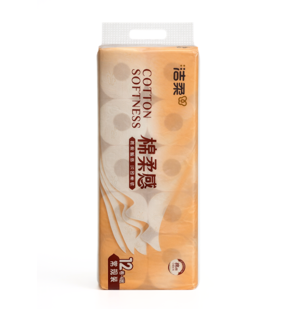 Tissue-DJ203-12 Toilet Paper-4ply12 rolls/packs 6 Packs/72 Rolls