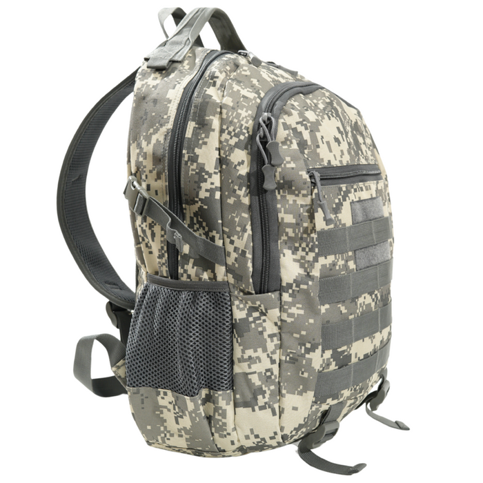 18 Inch Camouflage Backpack - Grey Camou