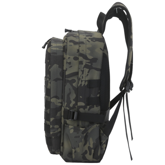 B-38058-6 Backpack Bag-Black Camou