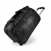 20 Inch Classic Wheeled Duffel Bag for Weekend Travel - Black