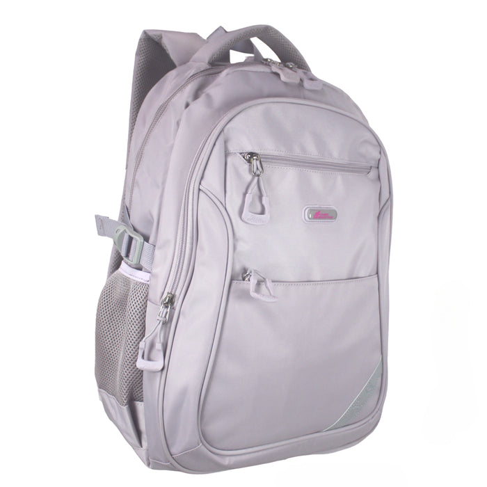 18 Inch Backpack Plum Compact School Travel Bookbag Daypack BT701