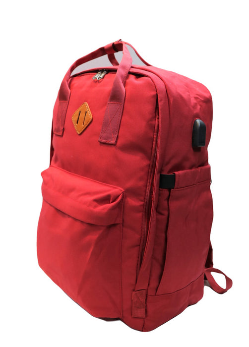 B-2678 Backpack 16.5"-Red