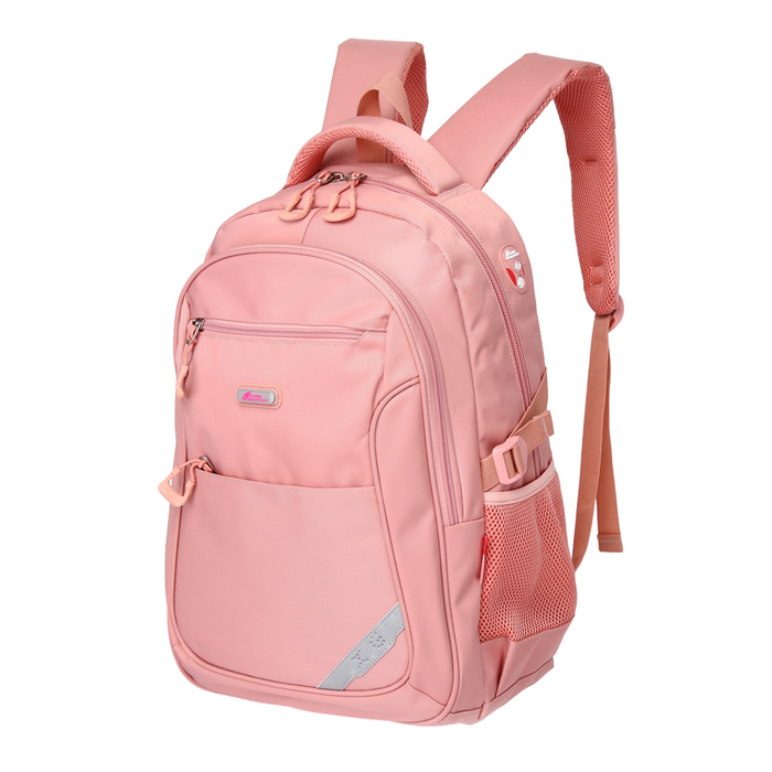 18 Inch Backpack Plum Compact School Travel Bookbag Daypack BT701