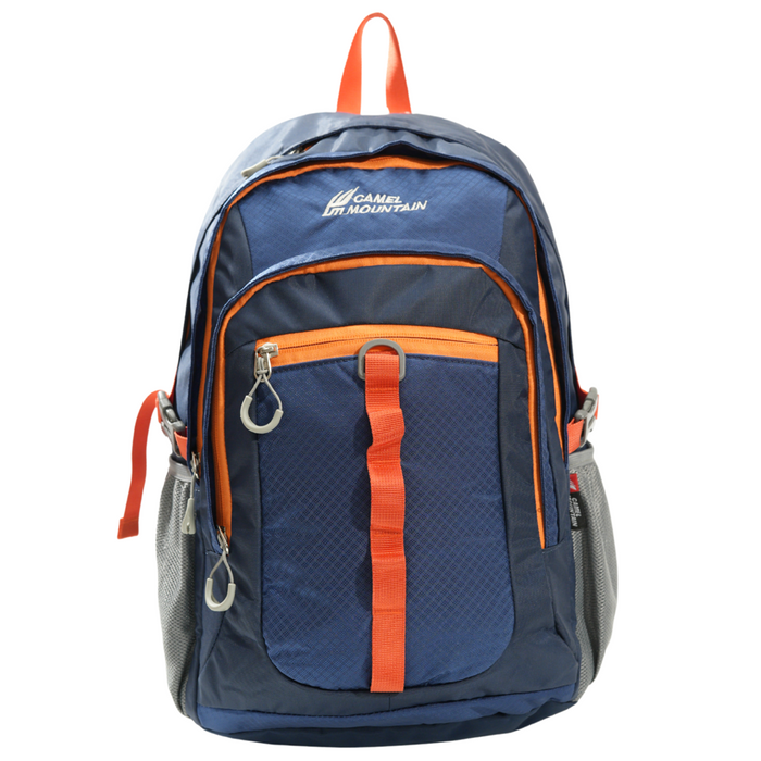 18 Inch Backpack Orange Everyday School Travel Bookbag Day Bag LB3933