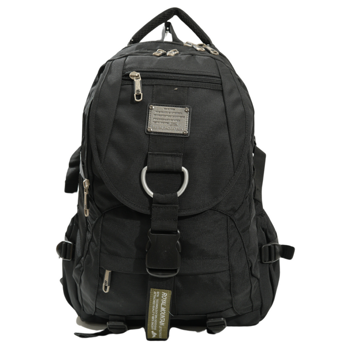 19 Inch Backpack Black Large School Bookbag Travel Day Pack 5901