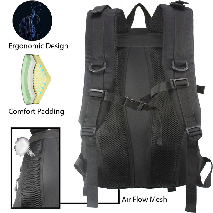 B-M 1697 Backpack 19“ Black