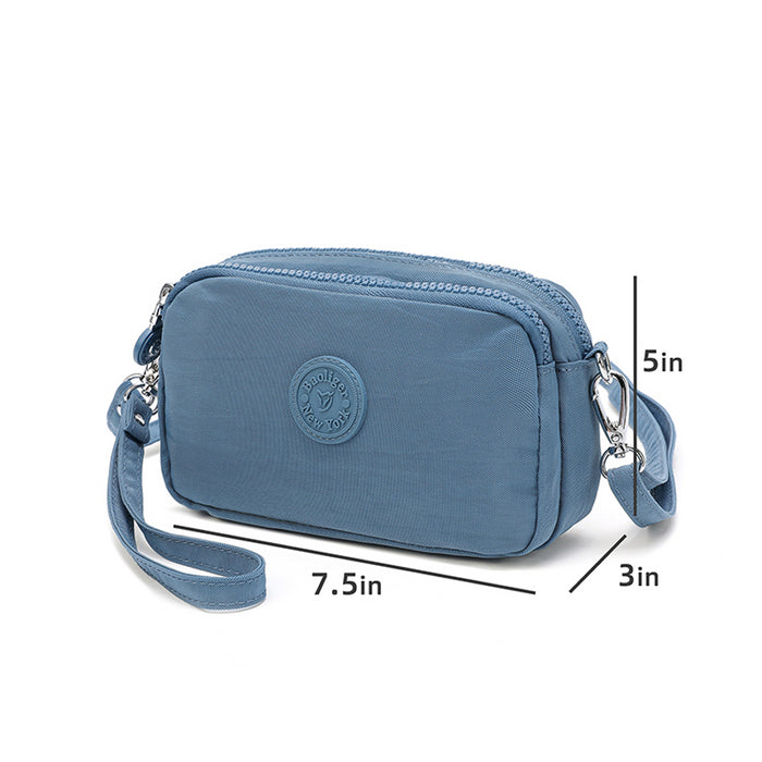 C-B 8127 Mini Cross Body Bag-Grey(L7.5"H4.5W3")