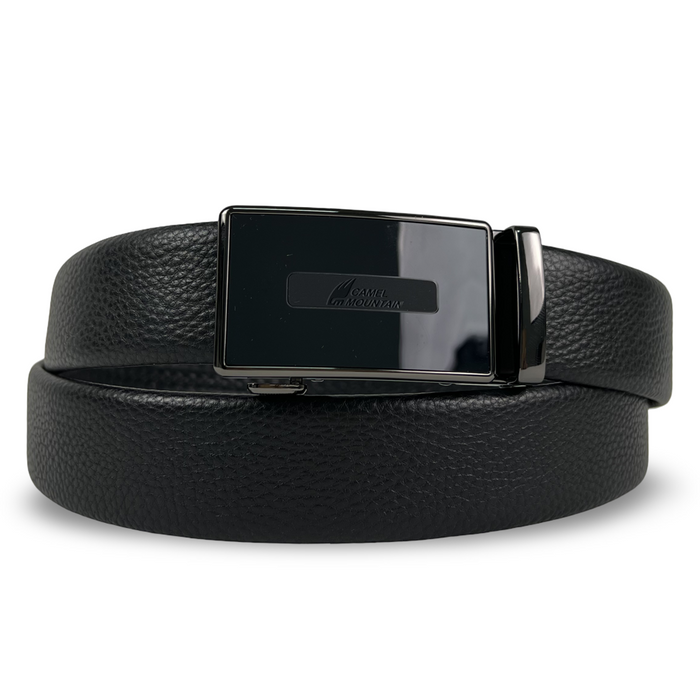 Leather Belt – Classic Black Everyday Belt