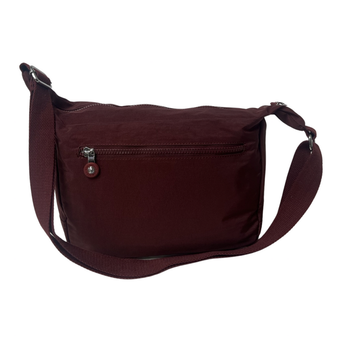 Crossbody Bag Dark Red Shoulder Purse Handbag Womens Travel 8087S