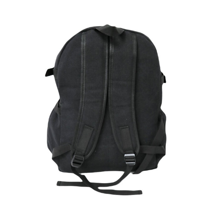 B-BQ 6618B Canvas Backpack 18"-Black