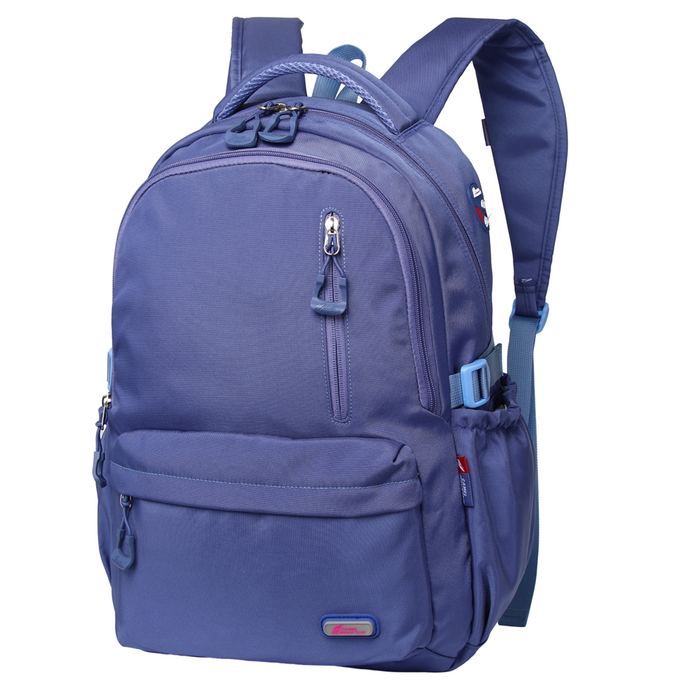 17 Inch Backpack Light Purple School Bookbag Commuter Travel Daypack BT705