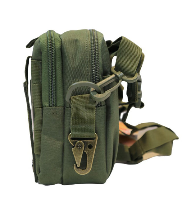 Waist-36020-7 Crossbody Bag-Army Green