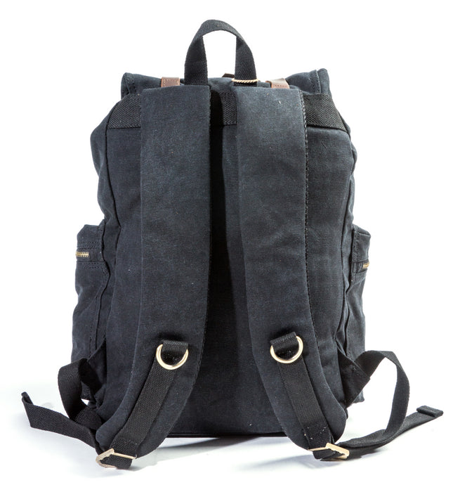 B-FP 701 Canvas Backpack 16"-Black